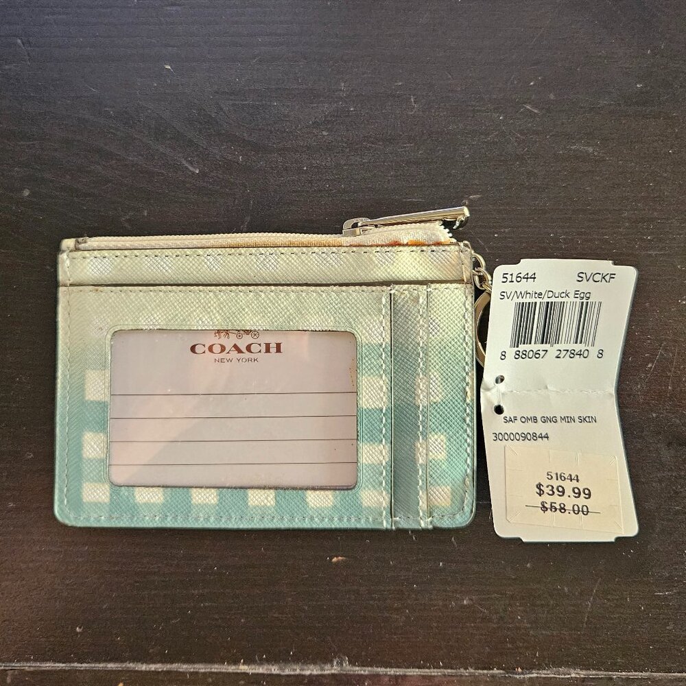 Coach Card Holder/Keyring